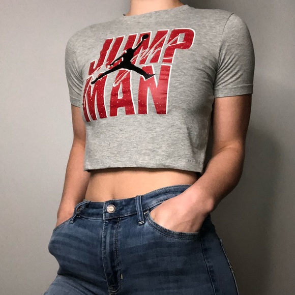 Jordan Tops - JORDAN Cropped T-shirt